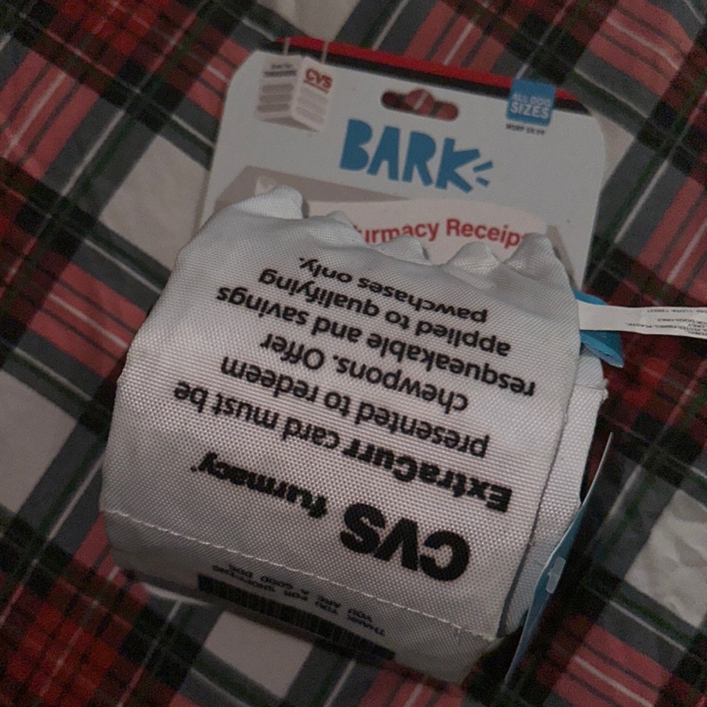 Bark box cvs receipt